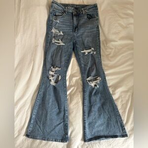 American Eagle Outfitters Sky Blue Boot Cut Jeans